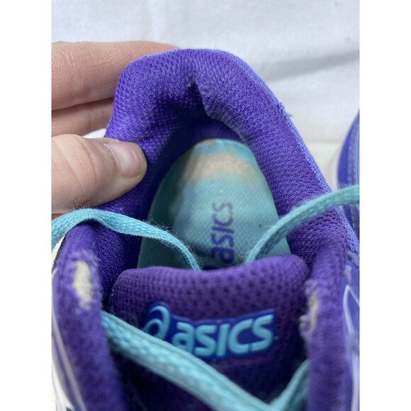 Asics Womens Gel Contend 3 T5F9N Purple Turquoise Running Sneakers Size 8.5 - Picture 6 of 7
